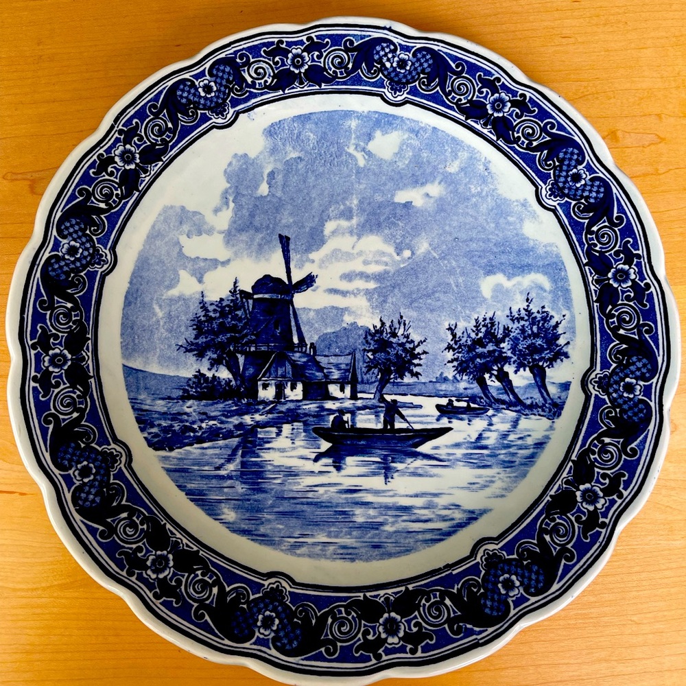 Delft platter